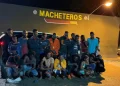 Ejército detiene 23 indocumentados tras abandono de vehículo en Valverde Los migrantes, que incluían hombres