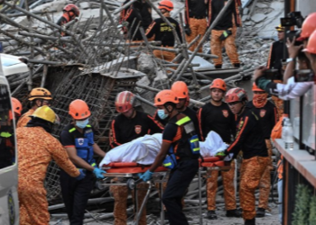 Tres muertos y 17 desaparecidos tras derrumbe de edificio en construcción en Filipinas