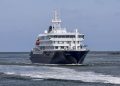 El crucero Hondius llega a Róterdam para su desinfección bajo estrictas medidas sanitarias