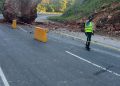 DIGESETT informa sobre desprendimiento de roca en la Autopista del Nordeste