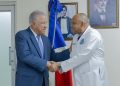 Andrés Bautista, ministro Presidencia, visita Hospital General Docente de la Policía Nacional