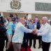 Presidente del Senado recibe antorcha de los XXV Juegos Centroamericanos y del Caribe Santo Domingo 2026
