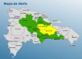 Se mantienen dos provincias en alerta amarilla y ocho en alerta verde por posible inundaciones