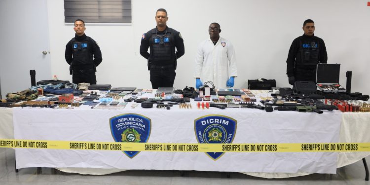 Policía Nacional y MP desmantelan red internacional dedicada al tráfico ilegal de armas