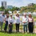 Alcaldesa del Distrito supervisa avances en remodelación del parque Núñez de Cáceres