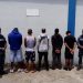 Policía detiene cinco antisociales en flagrante delito, les ocupa cuatro motocicletas y recupera pertenencias sustraídas a una persona en Sabana Perdida, SDN