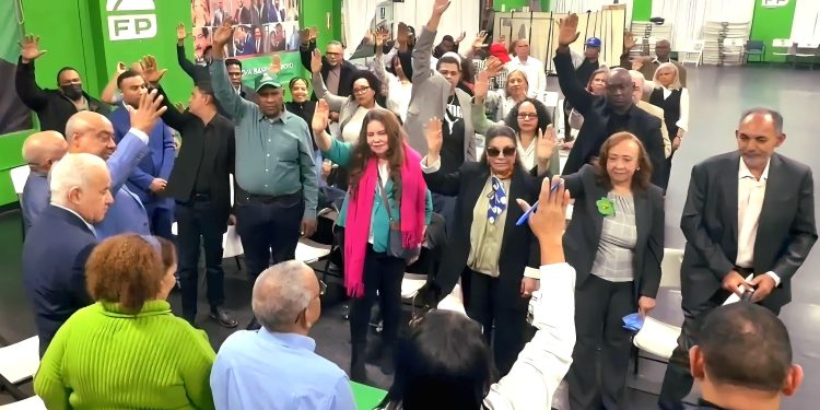 Partido Fuerza del Pueblo juramenta Dirección Política Bronx Sur