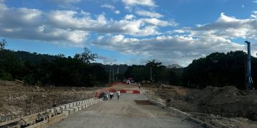 MOPC habilita desde este lunes desvío con badén en hormigón  mientras avanza puente en río Camú