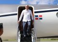 Presidente Abinader se reintegra a sus labores en el Palacio Nacional después de regresar de Guyana