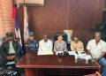 Coronel Ana Jiménez Cruceta participa en rueda de prensa sobre llegada de la antorcha de los Juegos Centroamericanos y del Caribe Santo Domingo 2026