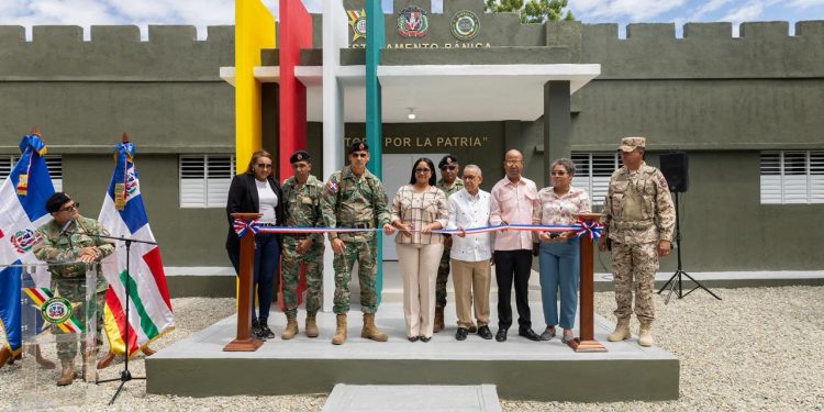 Ejército remodela destacamento en Bánica para fortalecer la seguridad fronteriza