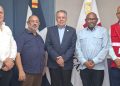 Directivos del Círculo de Reporteros Gráficos visitan al presidente y al director general de la Cruz Roja