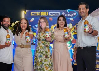 Distribuidora Corripio presenta Ocean Spray 100% Manzana: una nueva forma de mezclar tus momentos