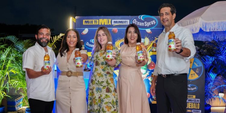 Distribuidora Corripio presenta Ocean Spray 100% Manzana: una nueva forma de mezclar tus momentos