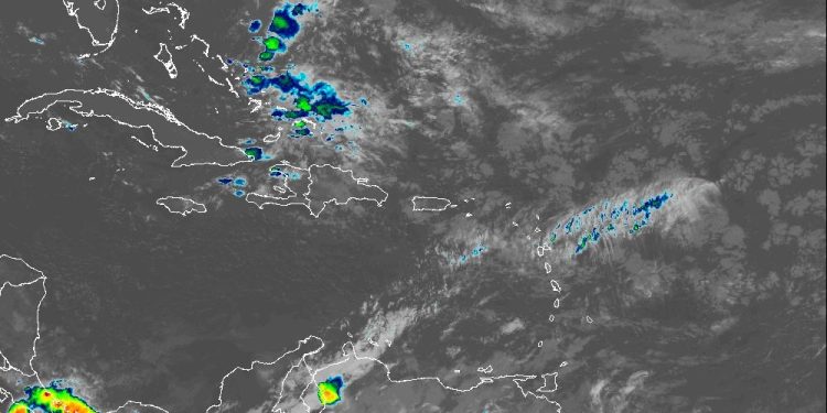 Indomet prevé aguaceros, tormentas eléctricas, ráfagas de viento y posibles granizadas por vaguada y onda tropical