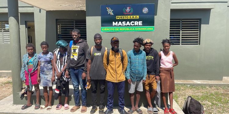 En operativos realizados en Dajabón y Montecristi detienen a un grupo de haitianos indocumentados