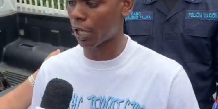 Se entrega "Negro Malo" uno de los presuntos agresores de chofer de bus TRAE en SDO