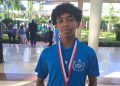 Faudy Estevez del Colegio Montessori Manaen gana primer lugar en Olimpiadas del MINERD en años consecutivos