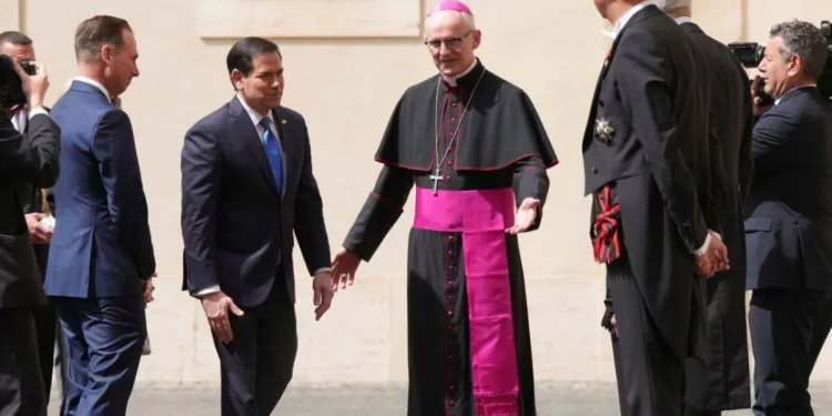 Marco Rubio se reúne con el papa León XIV tras semanas de tensiones entre Donald Trump y el Vaticano