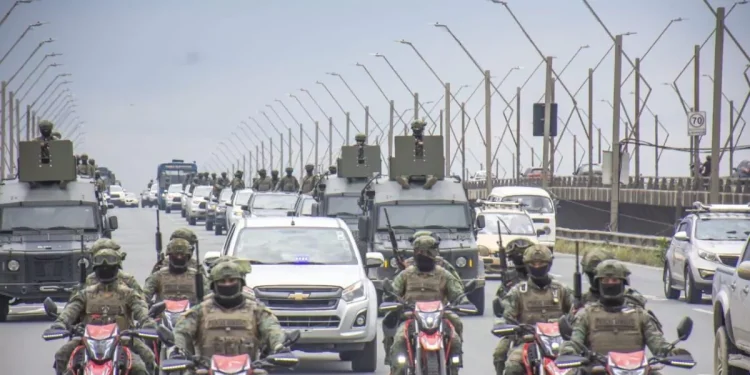 Toque de queda en Ecuador deja más de 3,400 detenidos, según balance preliminar de Policía