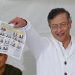 Gustavo Petro ejerce derecho al voto y escoge a su sucesor