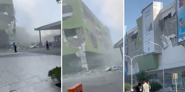 Olas de tsunami azotan Filipinas tras el fuerte terremoto