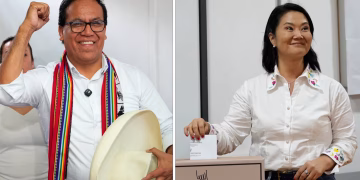 Perú registra un empate técnico entre Fujimori y Sánchez en las elecciones presidenciales con el 93% del escrutinio