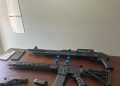 DINTEL y Policía Preventiva ocupan fusil, escopeta, pistola y municiones; dos hombres son detenidos durante operativo en Esperanza
