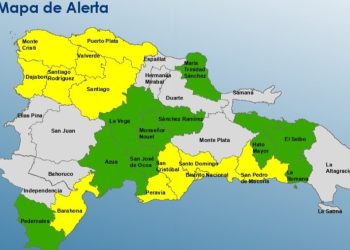 21 demarcaciones y el DN en alerta por incidencia de vaguada y onda tropical, según COE