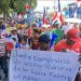 Barahona marcha para exigir regulación de actividades mineras y granceras y la recuperación de espacios públicos