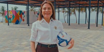 Carolina anuncia que la Alcaldía del DN proyectará partidos del Mundial de Fútbol en el Malecón Deportivo