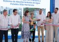 Vicepresidenta Raquel Peña inaugura en Santiago obras de agua potable por un monto superior a los 160 millones de pesos