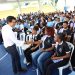 Wellington Arnaud socializa con estudiantes y fuerzas vivas de Boca Chica proyecto de saneamiento del municipio