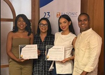 Sociedad Dominicana de Ginecología y Obstetricia y Radonic reconocen a nuevos especialistas en Ginecología Oncológica