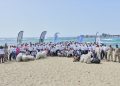 United Petroleum realiza jornada de limpieza en Playa Gringo de Haina por el Día Mundial de los Océanos
