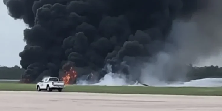 Aeropuerto La Romana emite un comiunicado sobre el accidente del avión de este domingo