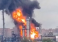 Ucrania volvió a bombardear la refinería de petróleo de Moscú, clave para el suministro de combustible en Rusia