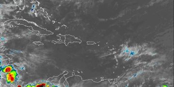 Indomet prevé chubascos matutinos en el litoral caribeño y aguaceros durante la tarde hacia el interior del país
