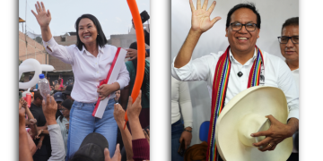 Fujimori se acerca a Sánchez en el conteo de las elecciones presidenciales en Perú