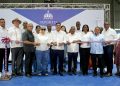 Ministro Kelvin Cruz entrega totalmente remodelado el multiuso de Consuelo, SPM