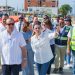 Carolina y Paliza supervisan trabajos finales del Paseo 30 de Mayo y anuncian su inauguración la próxima semana