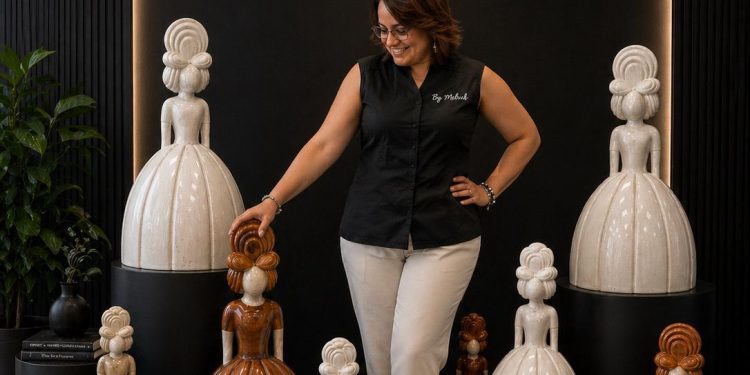 Meliza Ruby Abreu transforma sus raíces dominicanas en arte contemporáneo desde Estados Unidos