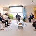 Roberto Ángel Salcedo sostiene encuentro estratégico con el director general de la UNESCO