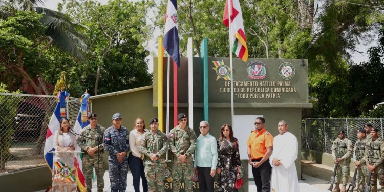 Ejército fortalece presencia operativa en Montecristi con la remodelación y equipamiento de los destacamentos de Mangá y Hatillo Palma