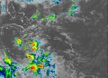 Indomet prevé chubascos matutinos en la costa sur y aguaceros vespertinos en el interior del país por vaguada y viento del sureste