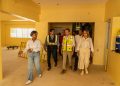 CCR de Anamuya y Palacio Municipal de San Rafael de Yuma van a buen ritmo de avance; ministro Bisonó supervisa construcción de obras en La Altagracia