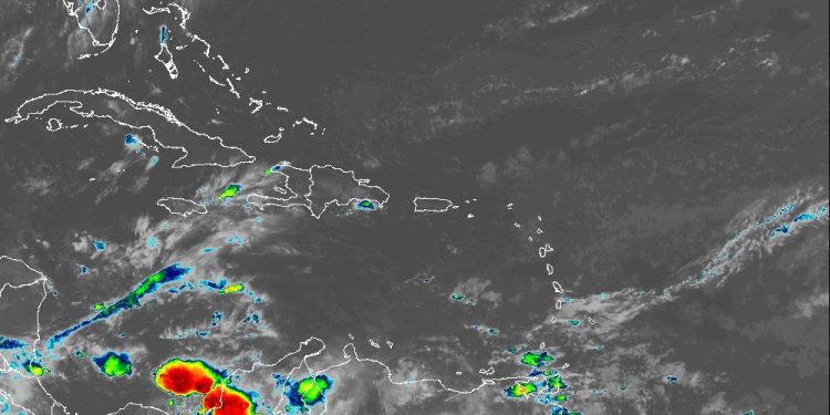 Indomet prevé condiciones atmosféricas mayormente estables con lluvias aisladas en varias localidades del país