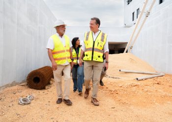Hospital de Nisibón se encuentra a un 85% de ejecución; Ministro Ito Bisonó supervisa construcción