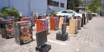 Incautan 87 máquinas tragamonedas que operaban ilegalmente en GSD y San Cristóbal
