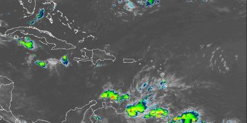 Indomet pronostica aguaceros, tronadas y ráfagas de viento por incidencia de vaguada y onda tropical